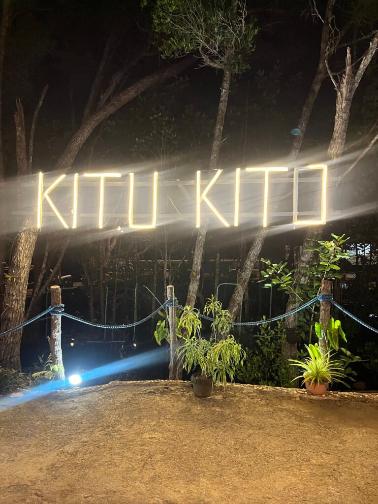 Kitu Kito in strbe lighting in Puerto Princesa 