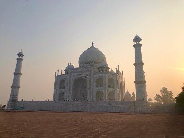 The Taj Mahal at Sunrise