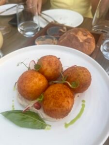 Arancini Terrazzo Restaurant in Gozo, Malta.