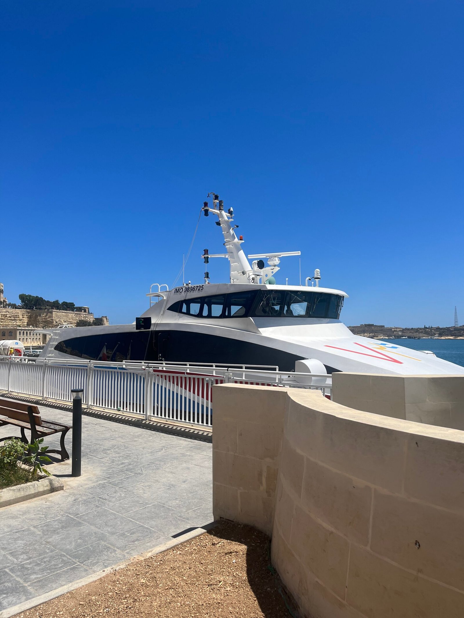 Mgarr Harbour ferry in Malta