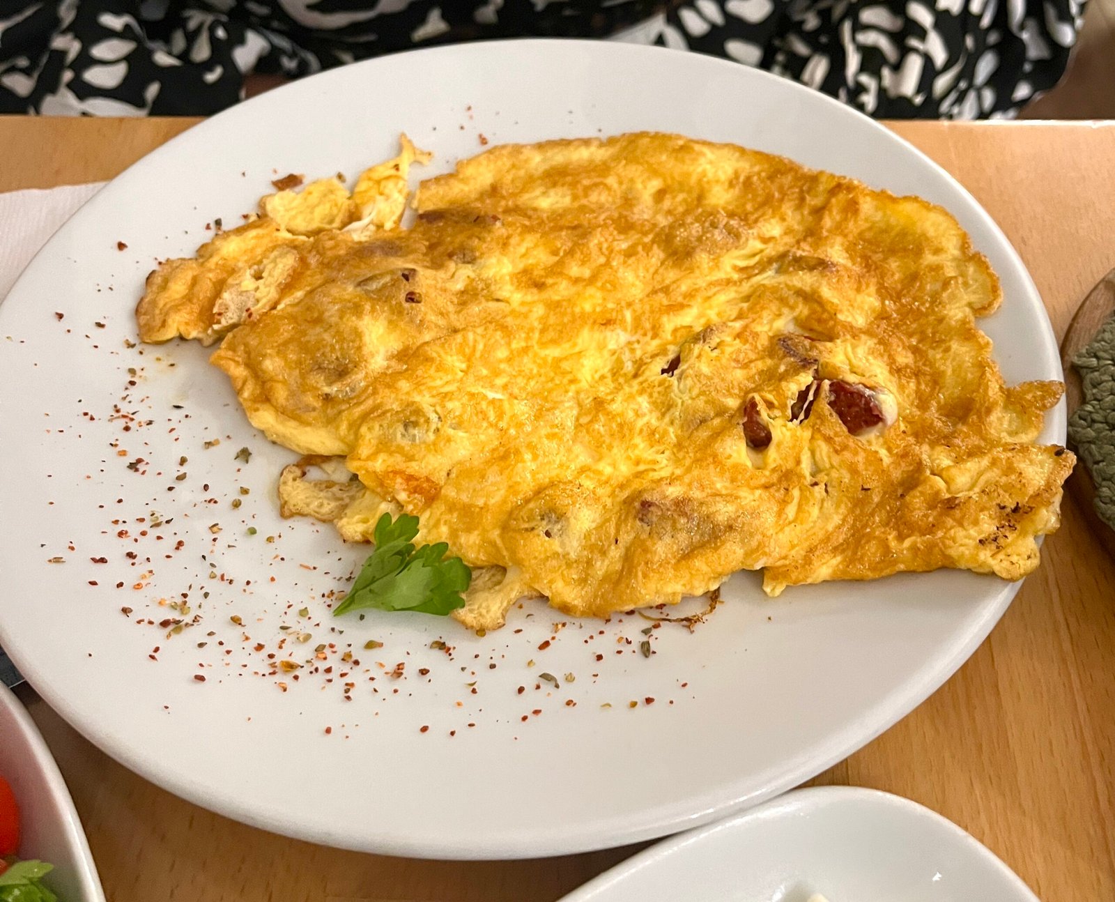 Omelette at Yigit Sofram