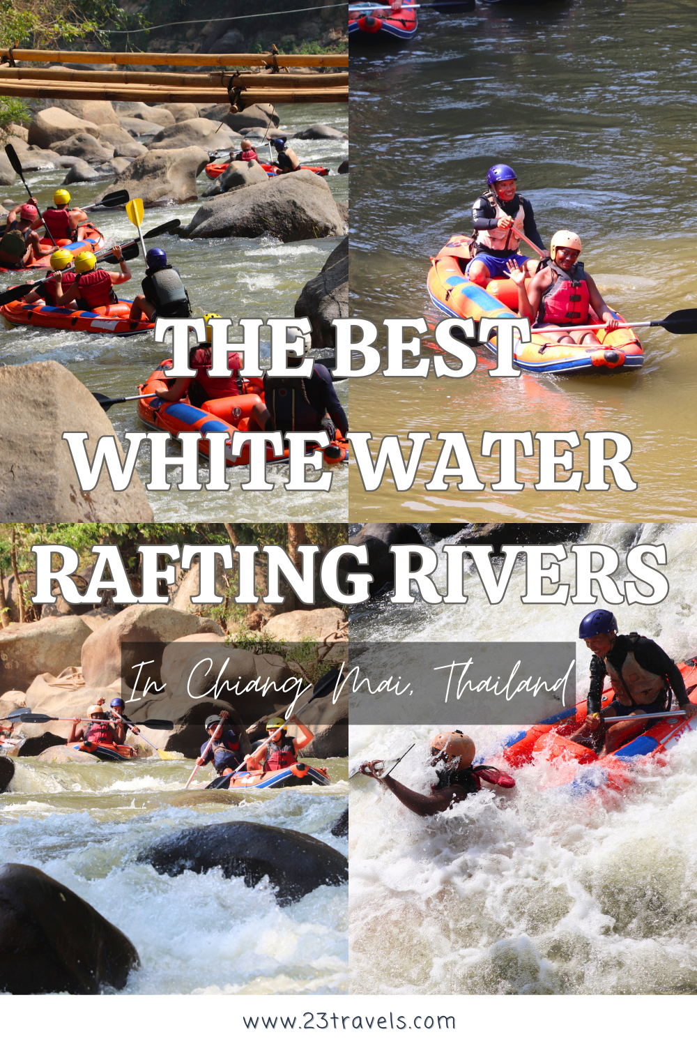 The best place to go white water rafting in chiang mai thailand 